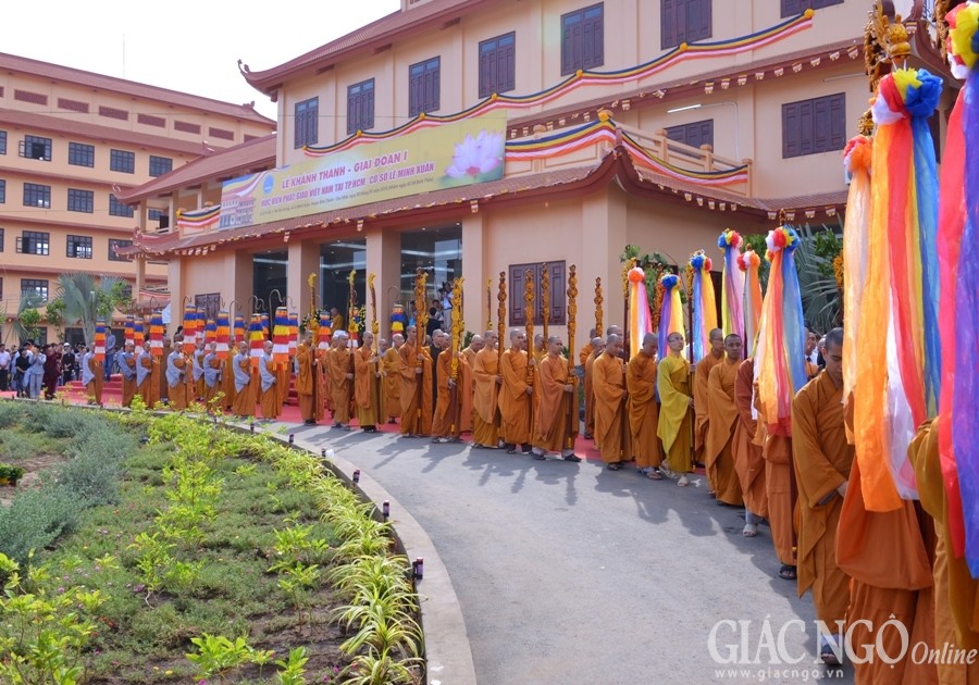 KHÁNH THÀNH HỌC VIỆN PHẬT GIÁO VIỆT NAM TẠI TP HỒ CHÍ MINH