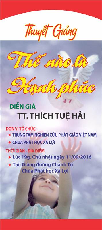 PHÁP THOẠI VỚI ĐỀ TÀI: THẾ NÀO LÀ HẠNH PHÚC?