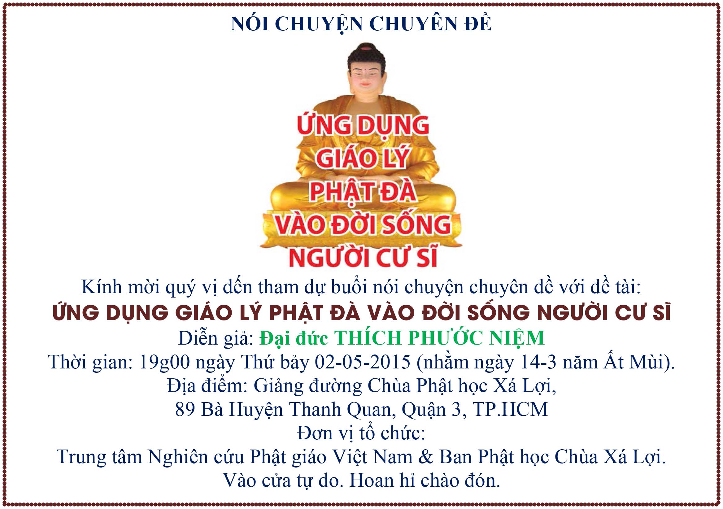 Noi chuyen chuyen de hang thang 05-2015 post